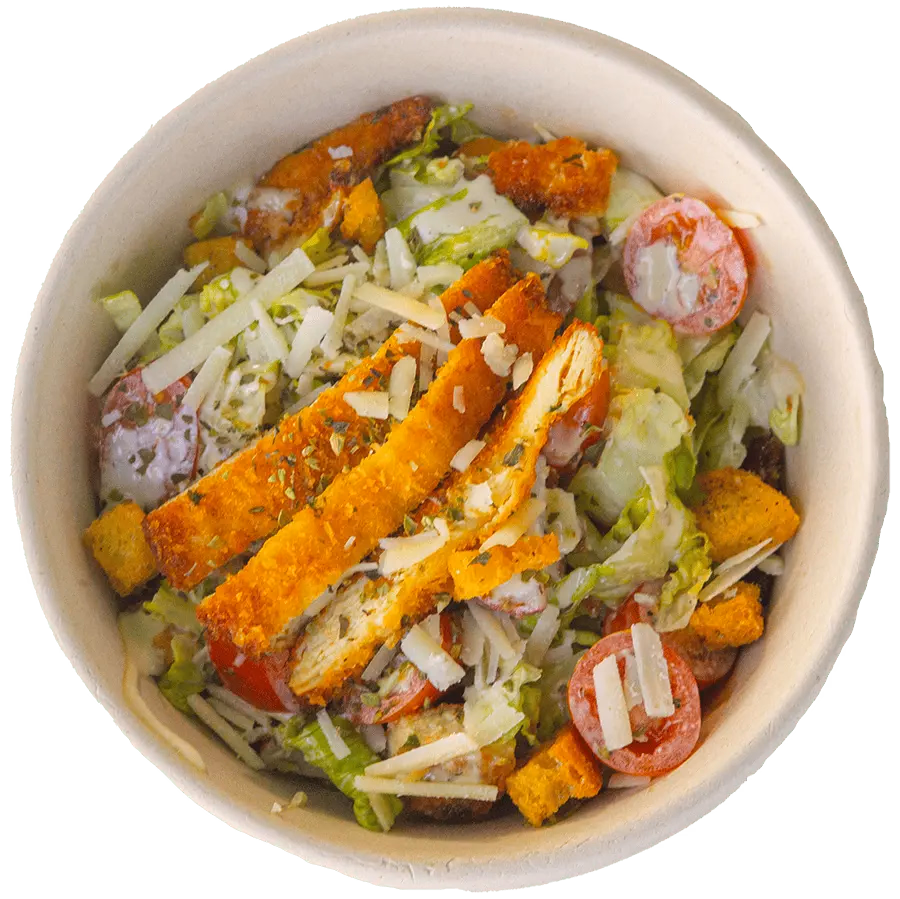César MyFriend - Ensalada César con pollo crujiente