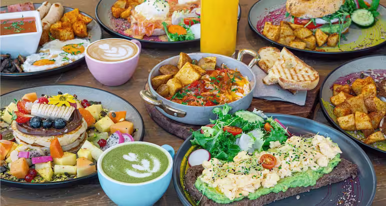 Brunch saludable y halal